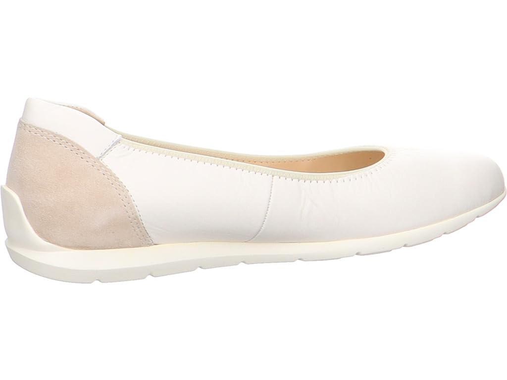 ARA Women's Sardinia Ballet Flats, Cream, Shell, 40 EU