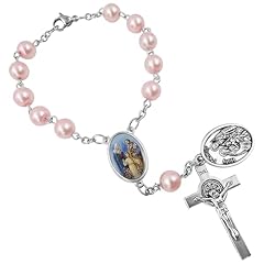 Pink Rosary Beads