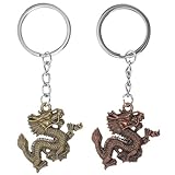 Porte-clés en forme de dragon : un pendentif porte-clés dragon est une excellente idée de cadeau pour vos amis à l’occasion du nouvel an ou de noël ; ils l’adoreront ! pendentif pour les fêtes chinoises