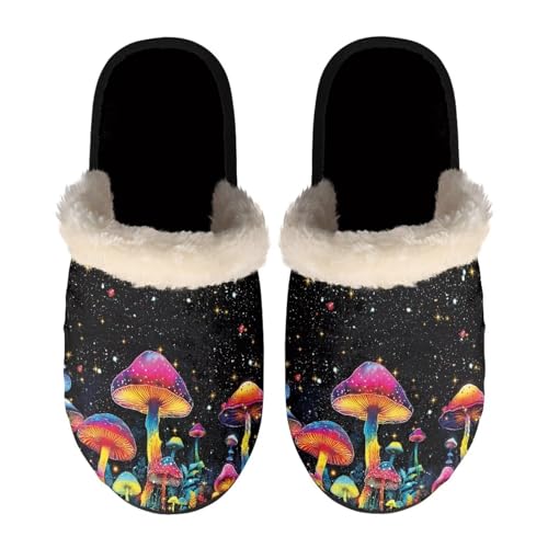 Cotton Women’s Comfortable Indoor Slippers Size XS-XL Men's Memory Foam Slipper Fuzzy Slippers for Home