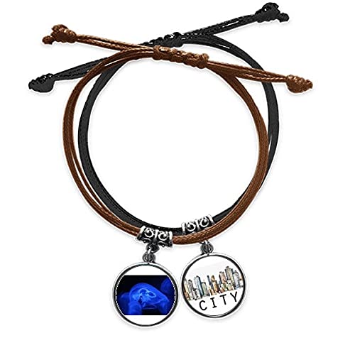 Mer Tropicale méduse bracelet en cuir Sidi, l'idée cadeau idéale pour l'été