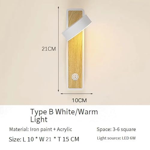 Apliques de pared LED giratorio para solucionar falta de luz 5