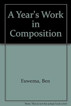 Hardcover A Year's Work in Composition Book