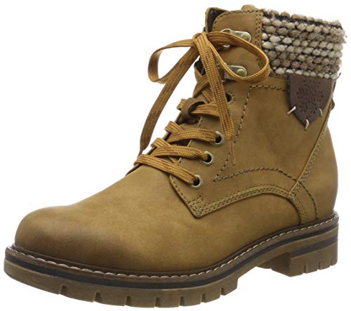 Marco Tozzi 2-2-26220-23, Botas de Nieve para Mujer, Amarillo (Corona Ant Co 681), 38 EU