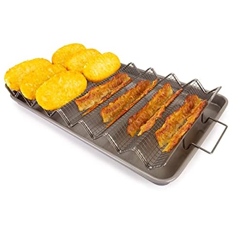 EaZy MealZ Texas Oven Crisper Tray Set Grey, Large Cover