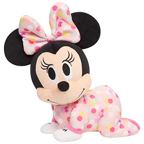 Image of Disney Baby Musical Crawling Pals Plushie, Minnie Mouse, Interactive Crawling Plushie, Stuffed Animal, Kids Toys for Ages 09 Month by Just Play