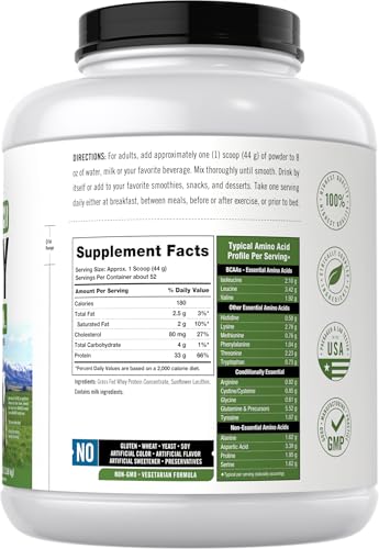 Carlyle Grass Fed Whey Protein Powder