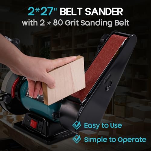 6-Inch Grinder & Belt Sander Combo