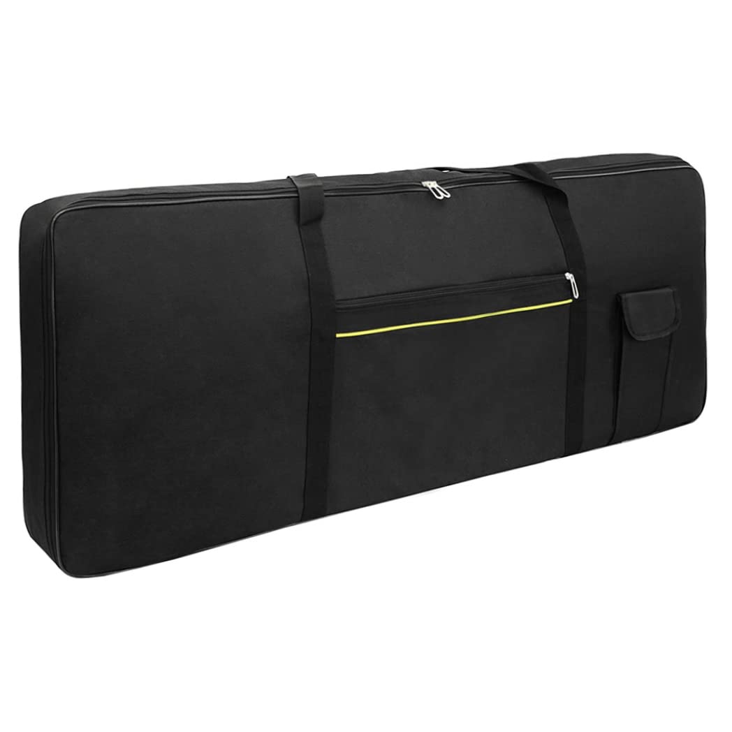 Borsa Imbottita Per Tastiera 76 Tasti – Pieghevole, Portatile, In Oxford Grigio - Foto 2