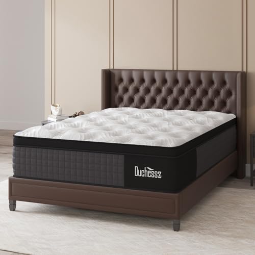 Duchessz 12" Hybrid Mattress with Gel Foam & Pocket Coils