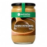 Tahina Bio 500g Naturitas Essentials | Crema di sesamo integrale | Semi di sesamo bio | Vegana e senza lattosio | Ideale per hummus e ricette