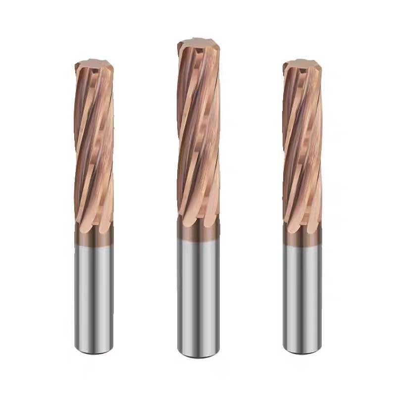 CNC Carbide Straight 6 Flutes Coated Reamer, 1-12mm H7, Hardened Steel Metal Reamer for Precision Machining(4.9mm)
