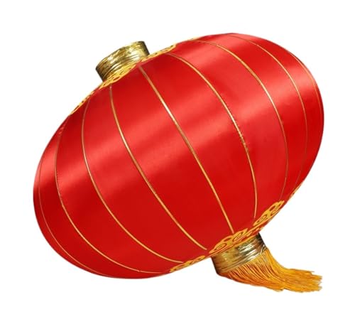Farolillos de Papel Farol Redondo Colgante De Satén For La Decoración Del Año Nuevo Chino, Festival Primavera Y Medio Otoño Decoracion Otoño(100)