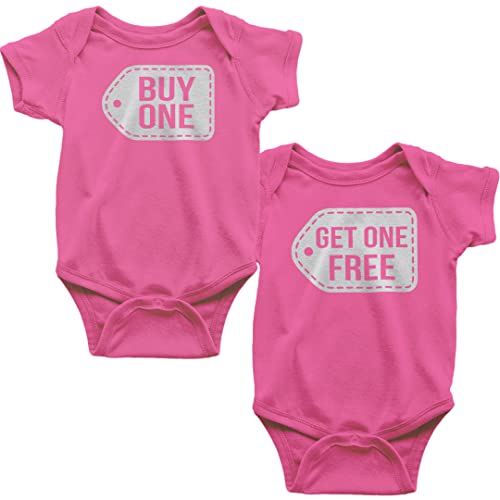 Image of Nursery Decals and More Twin Bodysuits for Baby Girls, Twin Girl Outfits, Matching Twins Shirts, Infants