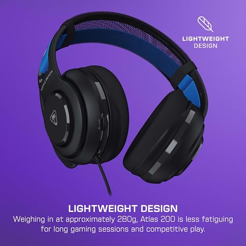 Image of Bundle of Turtle Beach Atlas 200 Wired Gaming Headset Officially Licensed for PS5 & PS4 - Black + Victrix Pro BFG Reloaded Wireless Gaming Controller Officially Licensed for PS5, PS4, PC