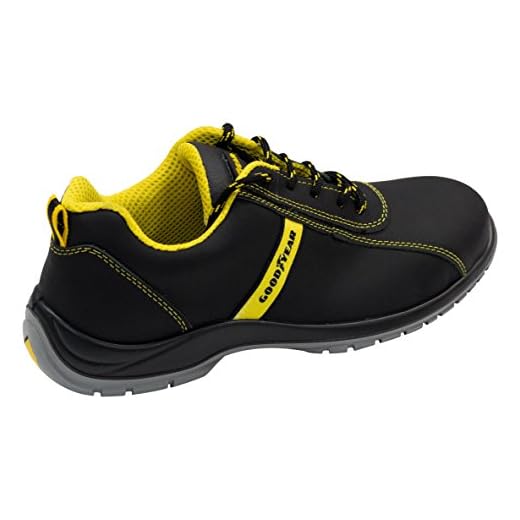 Goodyear G138/3054C Calzado (piel nubuck), Negro, 36, Set de 2 Piezas