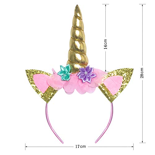 Sunny Fashion Girls Dress Unicorn Embroidered Rainbow Holiday Party Halloween4