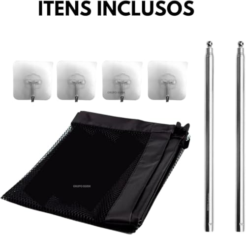 Tela de Proteção Retrátil para Cães e Gatos, Portátil, Malha de Segurança