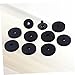 Generic 8pcs Drum Practice Pad Felt Washers Cymbal Sleeve Base for Low Volume Cymbal Pack