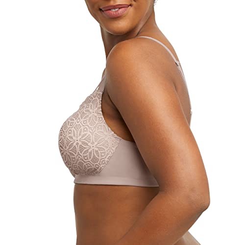 Image of Maidenform Women's M Soft Support Wireless Bralette, Soft Convertible Bra with Lace