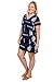 INGEAR Women’s Beach Swimsuit Cover Up Short Cotton Shift Dress Sleeveless Tee with Pockets
