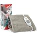 Milliard Electric Therapy Heating Pad for Fast Pain Relief - Gray - 15in x 12in
