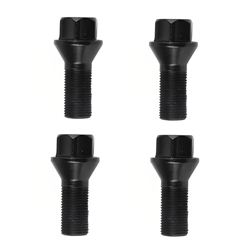 4 piezas 36136781151 36136890324 M14 x 1.25 tuercas de llanta para BMW F30 F35 F10 F25 X3 E70 X5, pernos de tuercas de rueda compactas