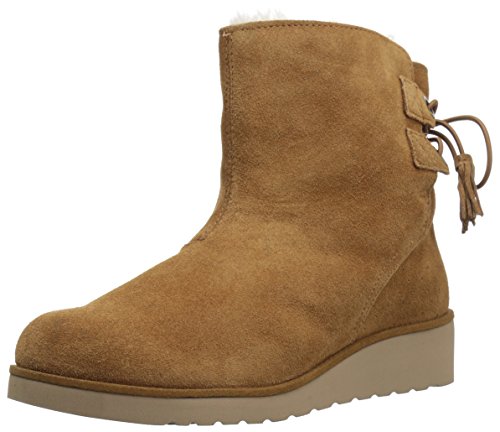 Koolaburra by UGG Women's Lomia Short Fashion Boot, Chestnut, 10 M US