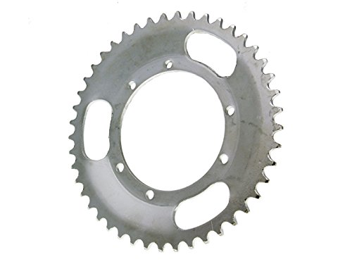Chaînes de vélo Argenté 45 Dents pour Puch Maxi Cover