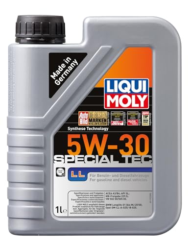 WOL-Aceite de motor de larga duración LiquiMoly Special Tec LL 5W30 para BMW, VW, MB, AUDI, VAUXHALL 2448 (1)