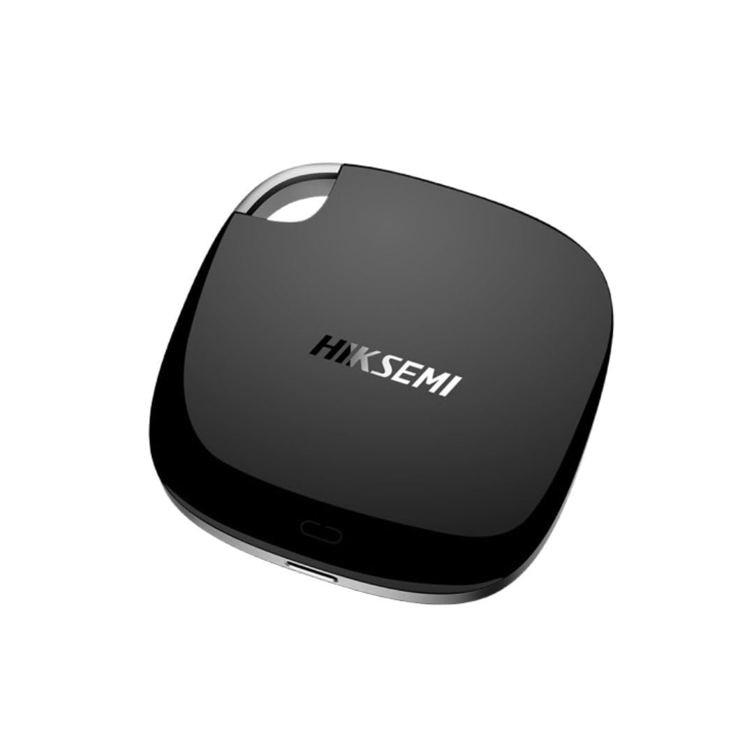 Hikvision HIKSEMI ESSD-T100 1024GB Portable External SSD - Black