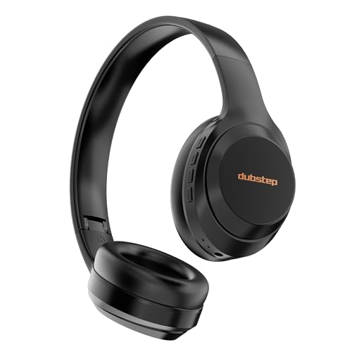 Dubstep Beat X100 with 60 Hours Playtime, X-Bass® Technology, 40mm Neodymium Drivers, ENC Mics, Bluetooth V5.4, Type-C Fast Charging,10 mins + 300 mins Playtime Wireless Headphones (Black)