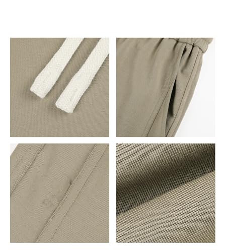 Men's Pants Summer Lightweight Thin Wide-Leg Cuffed Casual Sport Loose Commute Trouser3