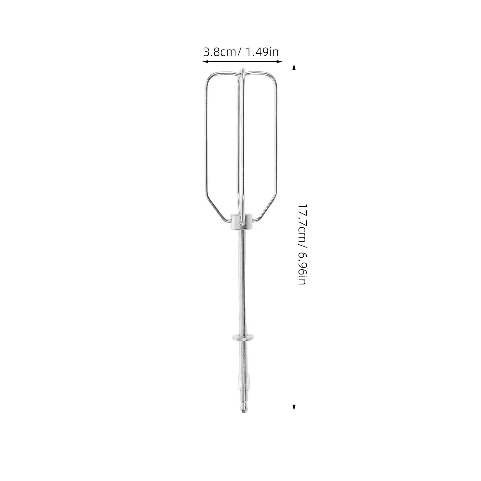 4PCS Ei Schneebesen Stangen Küche Mixer Zubehör Edelstahl Creme Schlagen Beater Ersatz Milchaufschäumer Zauberstab Backen für Handmixer