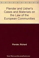 Cases and Materials on the Law of the European Communities 0406511462 Book Cover