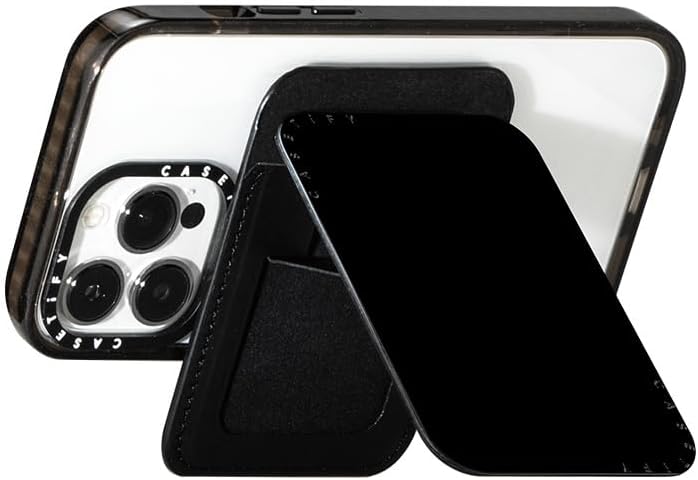 CASETiFY Snappy Card Holder Stand Compatible with Magsafe - Black