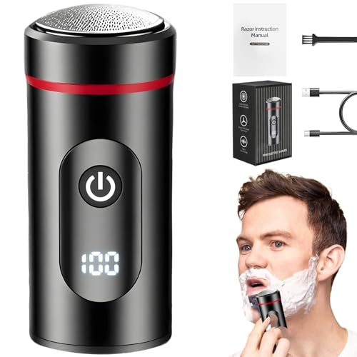 Elektrischer Mini Rasierer,Mini Elektrorasierer Herren, Mini Portable Electric Shaver, Rasierer Herren Elektrisch, 2025 Neu IPX7 Wasserdichter Shaver, 60 Tage Längere Nutzung für Zuhause, Auto, Reisen Elektrischer Mini Rasierer,Mini Elektrorasierer Herren, Mini Portable Electric Shaver, Rasierer Herren Elektrisch, 2025 Neu IPX7 Wasserdichter Shaver, 60 Tage Längere Nutzung für Zuhause, Auto, Reisen