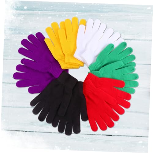 Guantes de cashmere térmicos Minkissy transpirables para frío extremo 3