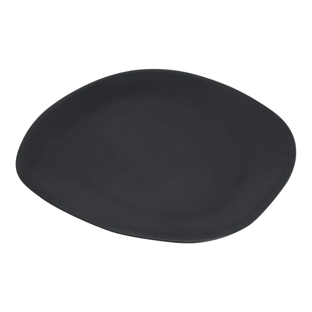 Carlisle 5310338 Ridge - Plato rectangular de melamina, 45,7 cm, color pizarra
