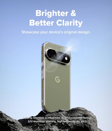 Image of Ringke Fusion for Google Pixel 11 Pro Case Back Cover | Clear Transparent, Shockproof, Air Pocket, Hard Back, Flexible TPU Bumper, Precise Cutouts, Original Form