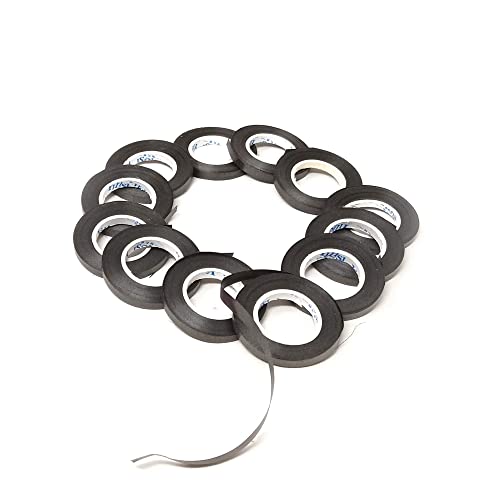 Image of AMFIN Curling Ribbons for Balloons - Black (Pack 12)