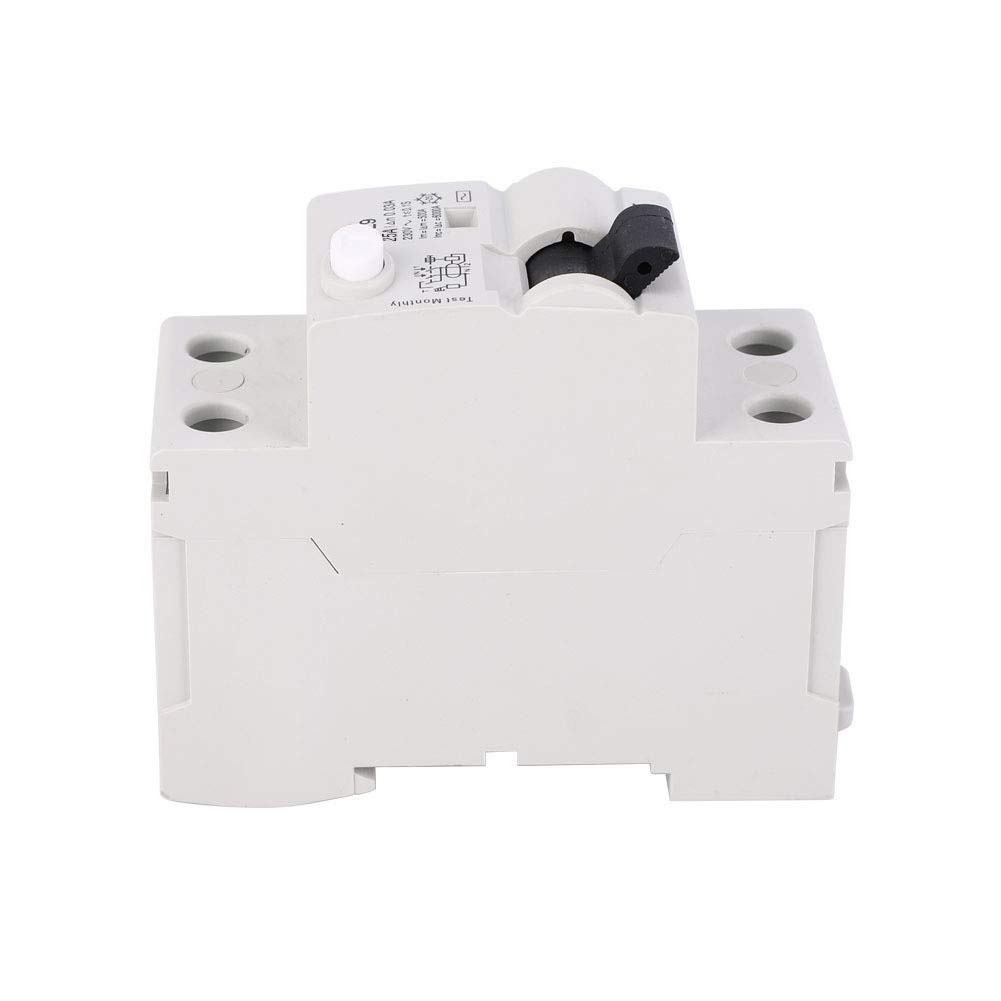 EVTSCAN Interruttore Differenziale 2P 63A 230V – Protezione Da Perdite Di Corrente E Cortocircuito Per Uso Civile/Industriale - 2