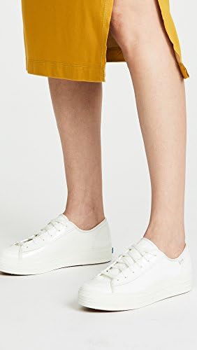 Keds Triple Kick Canvas, Sneaker Womens, White Canvas, 8 Medium | Image 2