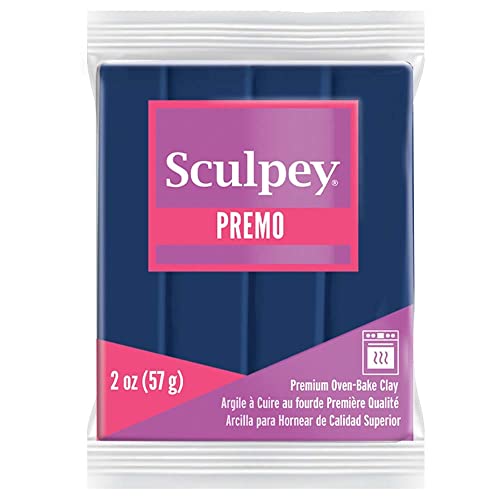Sculpey Polyform Argile Sculptante Premo, Bleu Marine, 57 gr