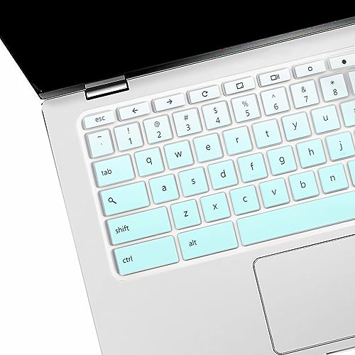 Protector de teclado para Dell Chromebook 11.6 a 14 US MintGreen miniatura 3