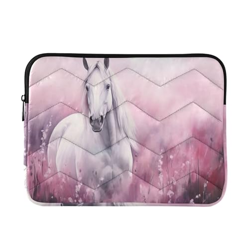 Funda para portátil 13-14 pulgadas resistente al agua rosa