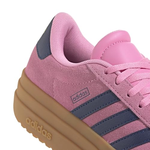 Image of adidas Kids Girls Vl Court Bold Sneakers Shoes Casual - Black