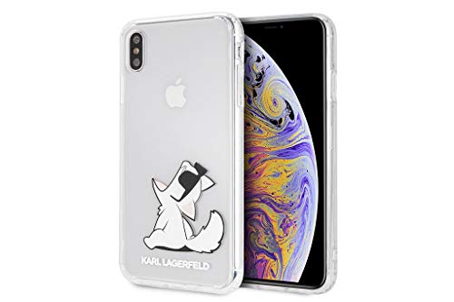 CG MOBILE Coque pour iPhone XS Max 6, 5 Karl Lagerfeld Fun choupette