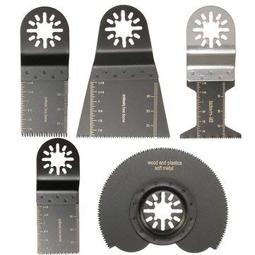 Generic 5Pcs Mix Saw Blades Oscillating Multi Tool For Parkside Workzone Einhell Challenge Aeg Multitool (B07HWNTRXT) Amazon Price History, Amazon Price Tracker
