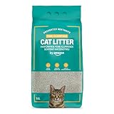 by Amazon Litière pour Chat Fine et Agglomérante, sans Parfum, 10L (1 Paquet)